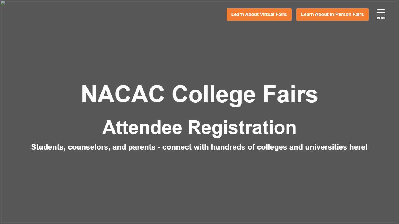 NACAC College Fairs - Attendee Registration!